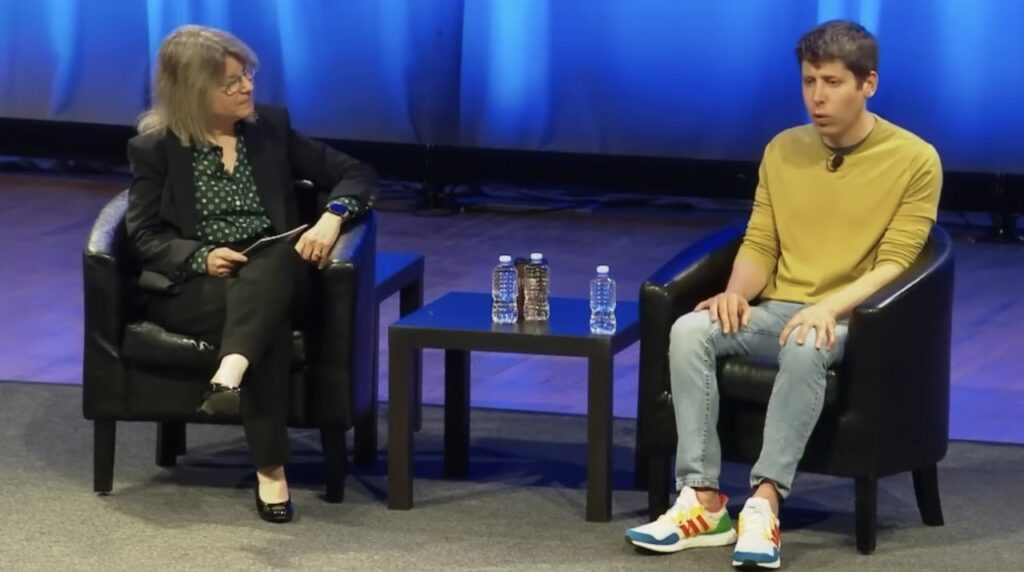 President of MIT Sally Kornbluth asks OpenAI CEO Sam Altman